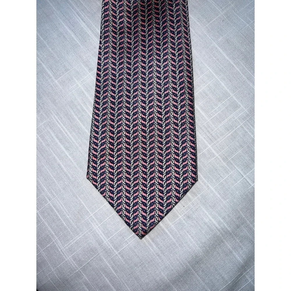 Richel Men's Tie pink 100% silk‎